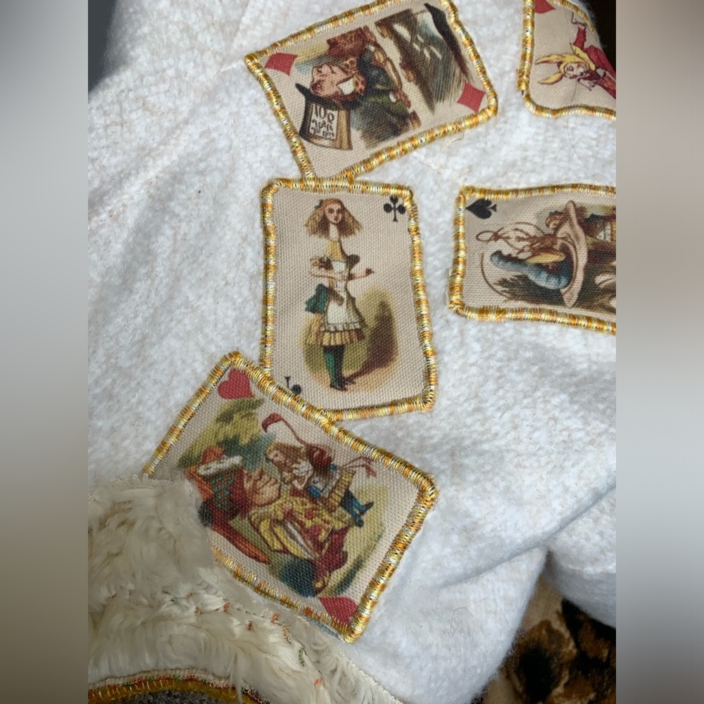 Alice In Wonderland Lodicha Bambi Mothergoose Woodland Cottagecore cardigan - Picture 5 of 17